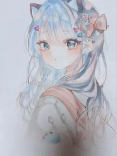 手描きイラスト コピック オリジナル