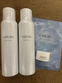【新品・未開封】SHIRORU クリスタルホイップ 2本セット+おまけ付