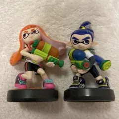 スプラトゥーン2 amiibo イカボーイ イカガール 2体セット