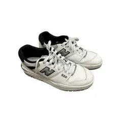 ニューバランス BB550 スニーカー 24.5 ホワイト/グレー 値下げ不可