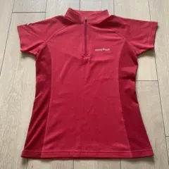 mont-bell レディース ハーフジップドライシャツ