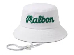 【美品】Malbon ホワイト バケットハット M