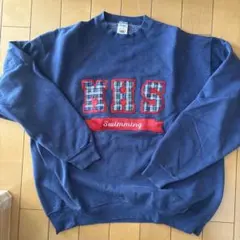 刺繍ロゴ スウェット トレーナー 古着 ストリート