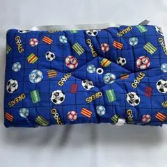 サッカー柄キルティング生地