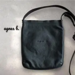 agnes b. アニエスベー PETER ペター レザーショルダーバッグのサムネイル