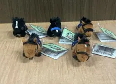 サラブレッドコレクション　ぬいぐるみクリップ 　全5種セット