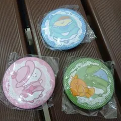 お文具といっしょ あそーとこれくしょんなのです2 C賞 缶バッジ3点セット