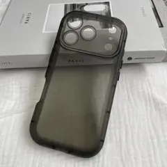 クリアケース/iPhone17promax【ブラック】