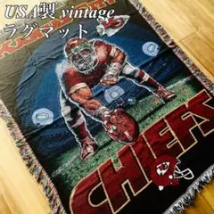 USA製】vintageラグマット NFL タンパベイ・バッカニアーズアメフト