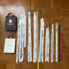 夏のお値下げ！シャネル・ゲラン・ゴルチエ　ショップバッグ・ラッピングリボンセット