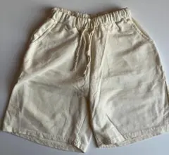 韓国子供服　digreen クリーム色 XXL ハーフパンツ