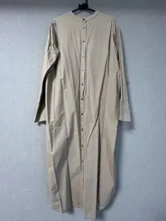 SOPH. ベージュ シャツワンピース 長袖