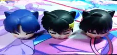 らんま1/2 おひるねこミニフィギュア 早乙女乱馬 天道あかね 響良牙