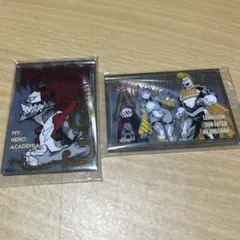 ヒロアカ原画展 パブミラー風アクリルステッカー 切島 通形 天喰 波動 セット