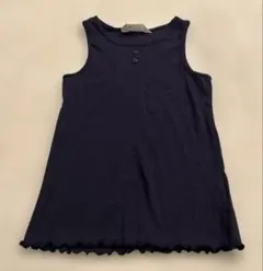 H&M ネイビー ノースリーブタンクトップ EUR122/128のサムネイル