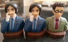 名探偵コナン　チョコエッグ5　諸伏高明2体、風見裕也1体