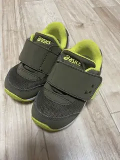 asics スニーカー 15cm 恐竜プリント