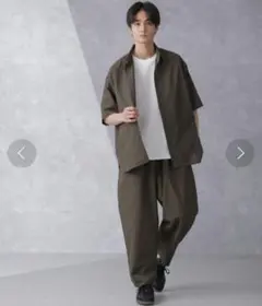 ナノユニバース ¥14,630 ライトウェイト ドライシャツ セットアップのサムネイル