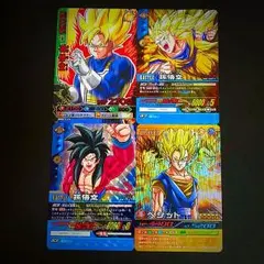 ドラゴンボール 孫悟空 スーパーレアカード 4枚セット