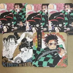 鬼滅の刃 炭治郎 伊之助 善逸 かまぼこ アートコースター 5枚セット