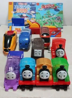 マクドナルドハッピーセット　トーマス＆フレンズ　プラレール　おまけDVD2枚付