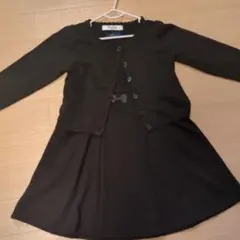 黒ワンピース ＆カーディガン　120cm 冠婚葬祭　西松屋　オールシーズン