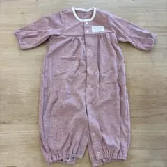 新品未使用ピンクロンパース 50-70cm 春夏