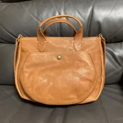 ☆れる様専用です Dakota レザー ハンドバッグ キャメル