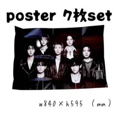 BTS ARIRANG 7人 ポスター 7枚 set 公式 POSTER 匿名