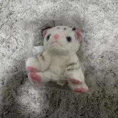 東武動物公園 ホワイトタイガー ぬいぐるみ キーホルダー - メルカリ