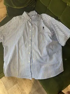 U.S. POLO ASSN. ストライプ 半袖シャツのサムネイル