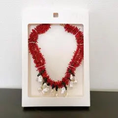 新品　ZARA ザラ　ビーズとパール ネックレス