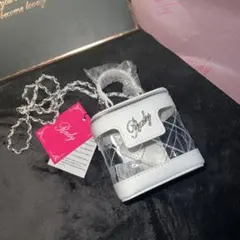 【新品】Rady クリアキルティング ミニバニティ