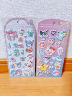 【正規品】サンリオ　ジュエルマシュマロズステッカー