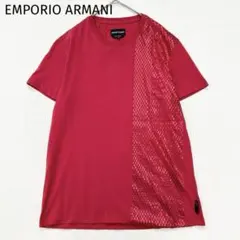 【エンポリオアルマーニ】Ｔシャツ　ＸＬ　大きいサイズ　ブロックチェック　訳あり