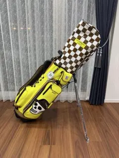 CRAVIN GOLF チェック柄キャディバッグ - メルカリ