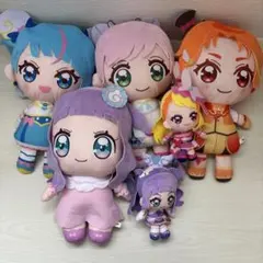 ひろがるスカイプリキュア　めちゃもふぐっとぬいぐるみ　４点 小さいぬいぐるみ２点