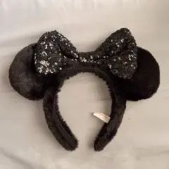 ディズニーシー　カチューシャ　ミニー　黒