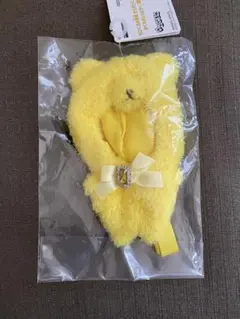ちびぐるみ専用 きらきらくまさん おくるみショルダー 黄色