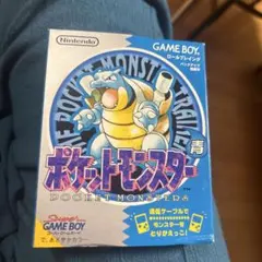 美品】ポケットモンスター 青 コロコロコミック限定版 取説・マップ付
