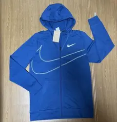 NIKE ブルー　パーカー　メンズ　XL 青　ドライフィット