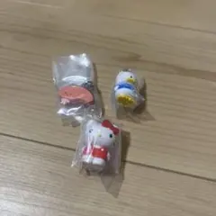 ハローキティ・ペックル・KIRIMIちゃんカプセルトイ 3個セット