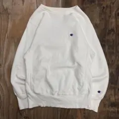 90s Champion リバースウィーブ スウェット ホワイト USA製
