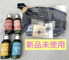 【新品未使用】ロクシタン ポーチ付　8点セット　石鹸　ハンドクリーム　リップ等