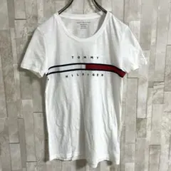 古着 TOMMY HILFIGER 半袖Tシャツ ロゴ刺繍 サイズXSのサムネイル