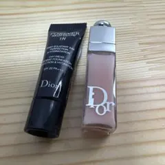 新品未使用　ディオール　リップマキシマイザーとリキッドファンデーション