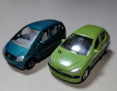 WELLY Peugeot 206 Mercedes Benz A-classのサムネイル