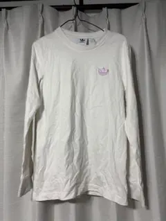 アディダス ロングスリーブ Tシャツ ホワイト