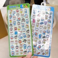 ★韓国限定★ドラえもん ３Dクリスタルシール ボンボンドロップ 2枚セット レア