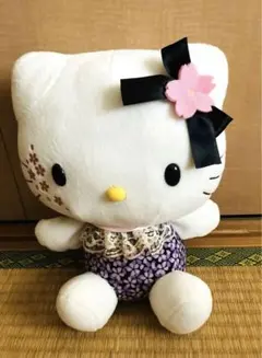 【希少】キティーちゃん　桜　ぬいぐるみ大